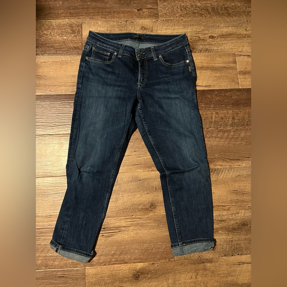 Silver capris